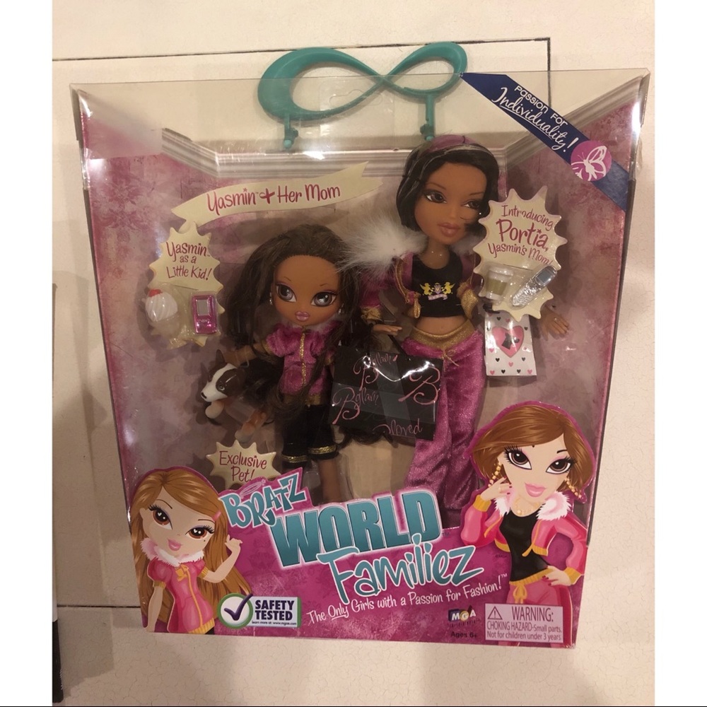 Bratz World Familiez Yasmin +Her Mom Portia